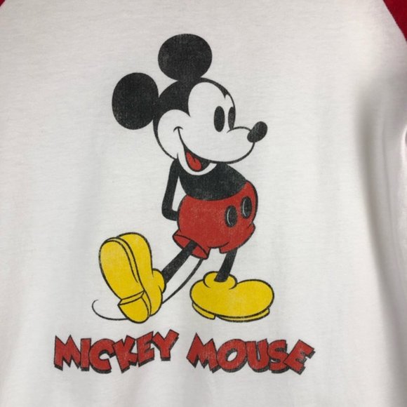 📚 4/$15 Disney + Old Navy Mickey Mouse Raglan T - Size XS - Picture 6 of 12
